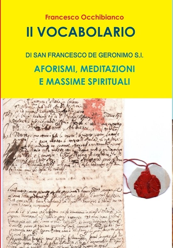 Il Vocabolario di san Francesco de Geronimo