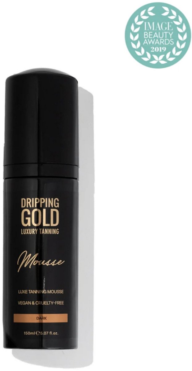 Dripping Gold | Luxury Tanning Mousse Dark - 150ml - Vegan