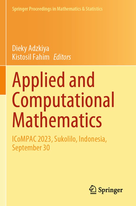 Springer Proceedings in Mathematics & Statistics455- Applied ... - cover
