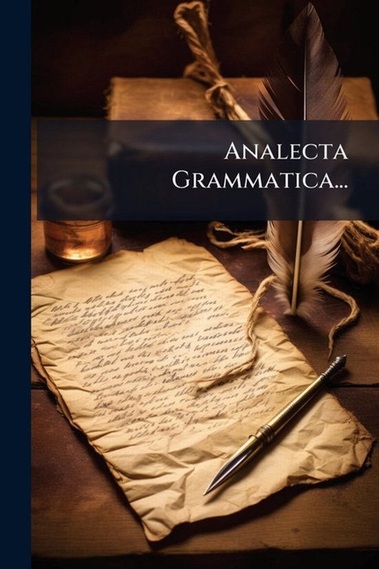 Analecta Grammatica... - cover