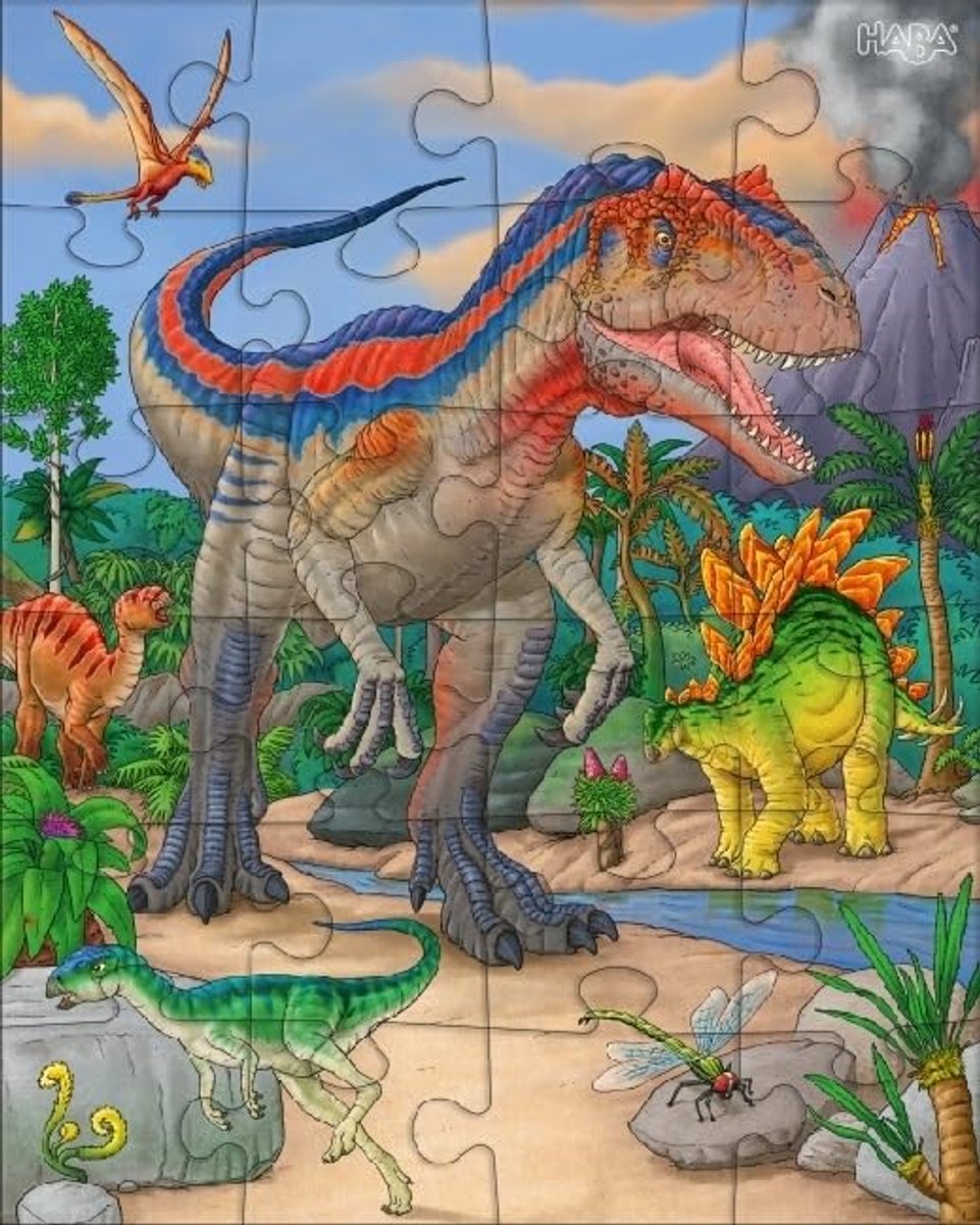 Dinosaurier Puzzels voor Kinderen - Verken de Wereld van Prehistorische Dieren