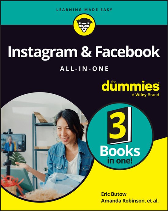 Instagram & Facebook All-in-One For Dummies - cover