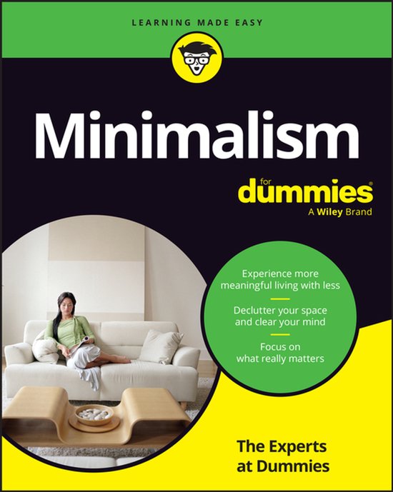 Minimalism For Dummies - cover