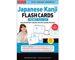 Japanese Kanji Flash Cards Kit Volume 1