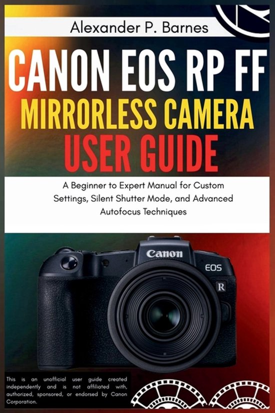 Canon EOS RP FF Mirrorless Camera User Guide - cover