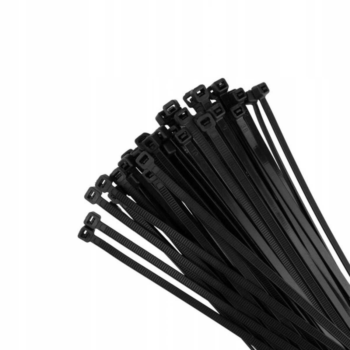 Premium Kabelbinders Zwart 3,6x200mm - 100 Stuks