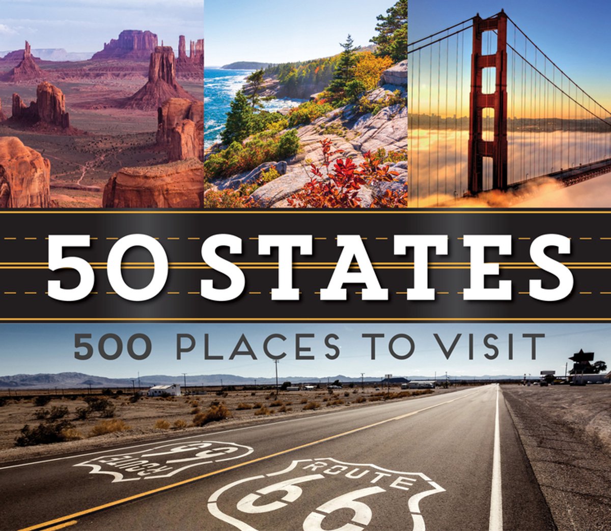 Omslag van 50 States 500- 50 States 500 Places to Visit