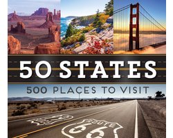 Omslag van 50 States 500- 50 States 500 Places to Visit