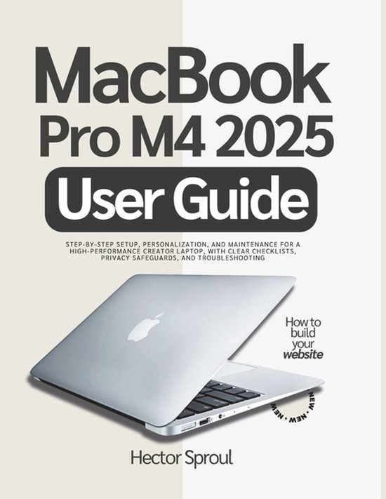 MacBook Pro M4 2025 User Guide - cover
