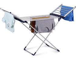 DailySupplies® Elektrisch Droogrek - Wasrek Inklapbaar - Aluminium