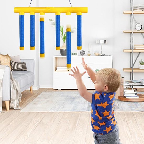 Reactietraining Speelgoed - Stafdoorgeefspel - Reactie Training Toy - 3 Valing Speeds Verstelbaar - Voor Hand-oogcoördinatie Bij Kinderen - Game Stick Reflex Training van SPEEDY PLANET — afbeelding 2