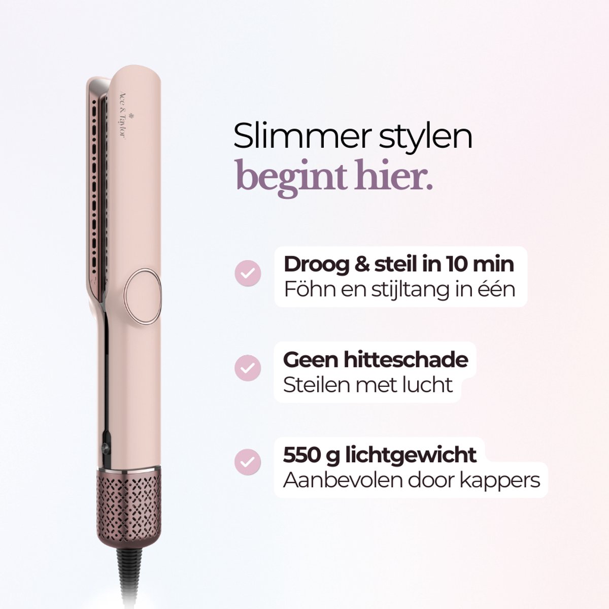 Ace AirStraight PrecisionAir Stijltang - afbeelding 2