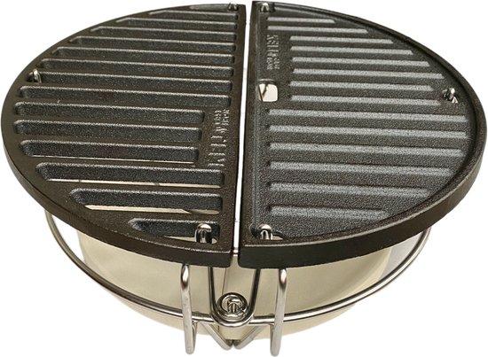 Divide and Conquer – Flexible Cooking System – Compact – 15 inch – met gietijzeren grillplaat en grillrooster
