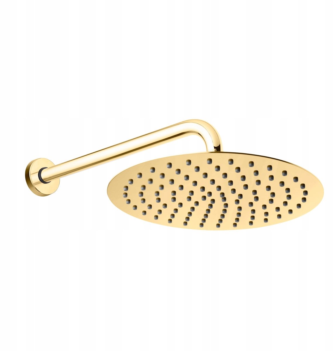 Oltens Vindel Ronde Douchekop Goud 30cm met Douchearm