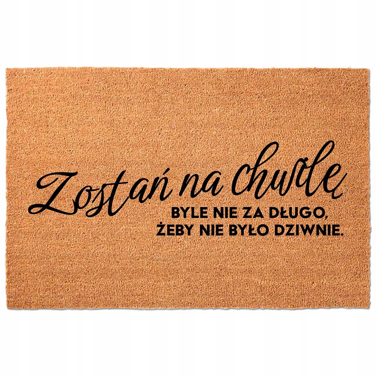 Cocos Mat Deurmat - Blijft gelijk, maar niet te lang - 40x60cm