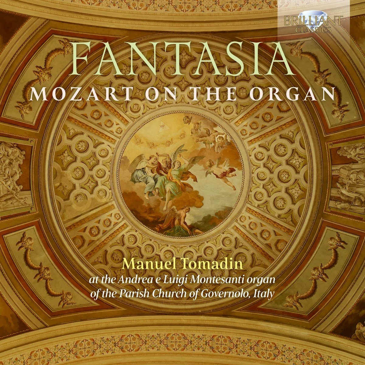 Manuel Tomadin - Fantasia: Mozart On The Organ (CD)