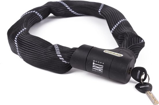 Stahlex Kettingslot - Art Keurmerk - Zwart - 8.3 x 900 mm - Krasvrij van Stahlex — afbeelding 3