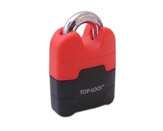 Top Lock Hangslot ART-4 MBT 4162 zwart/rood van Top Lock — afbeelding 5