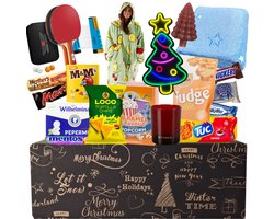 Kerstpakket - Incl. Gadgets & Food t.w.v €100 - Cadeaupakket - Feestpakket - Doos - Voor Mannen & Vrouwen
