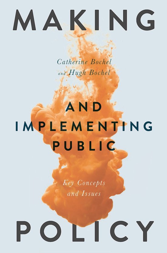 Making and Implementing Public Policy - cover