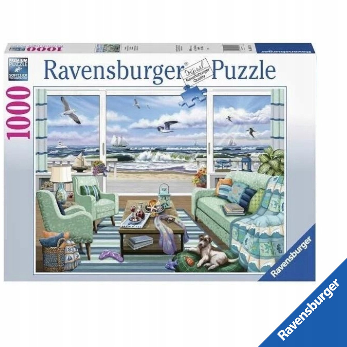 Ravensburger Educatief Puzzel 1000 Stukjes Stranduitje