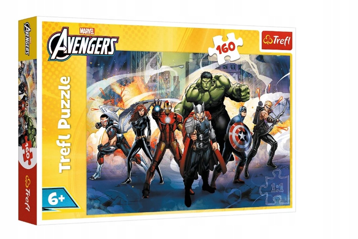 Trefl Puzzel 160 Stukjes Disney Avengers Superkrachten
