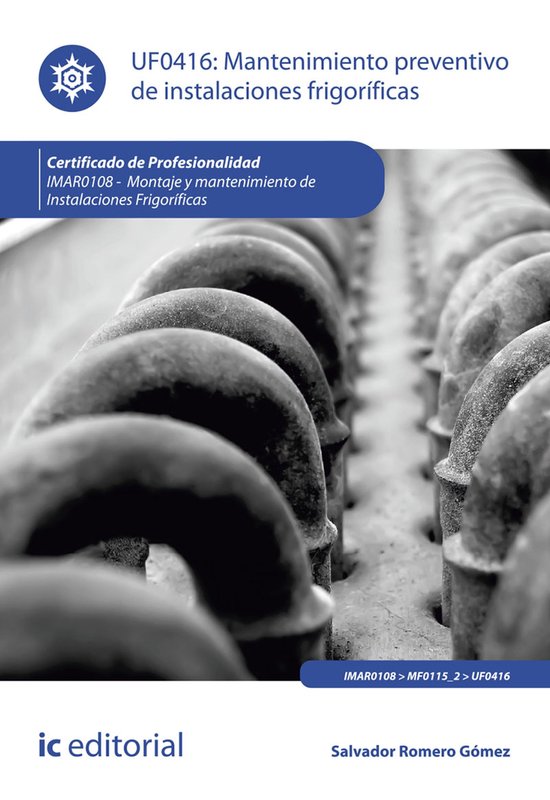 Mantenimiento preventivo de instalaciones frigoríficas. IMA ... - cover