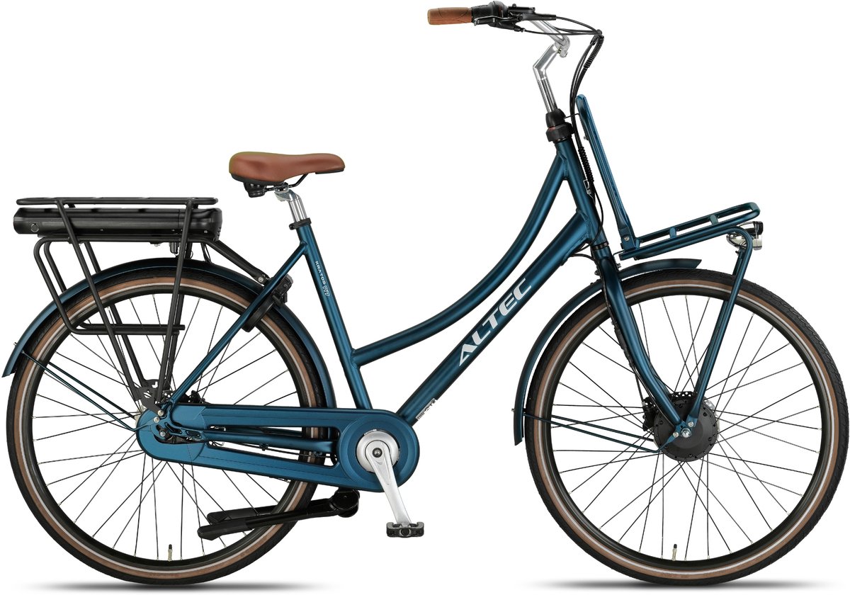 Altec Kratos Elektrische Transportfiets 28 inch Hydraulische Schijfremmen 53 cm 7 versnellingen Night Blue