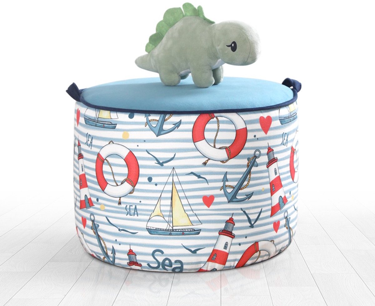 Lodie Kindervleugelstoel | 100% microvezel | Multicolor - Asir Group - Zitmeubelen - Blauw - Microfiber - Zitmeubelen -