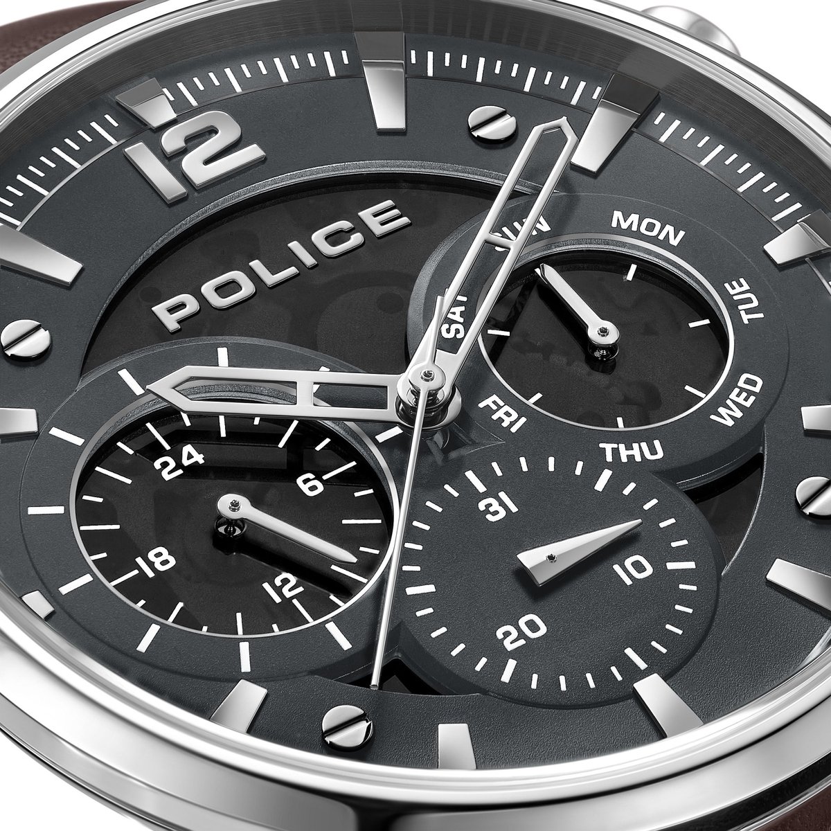 Chronograaf Driver II Brown