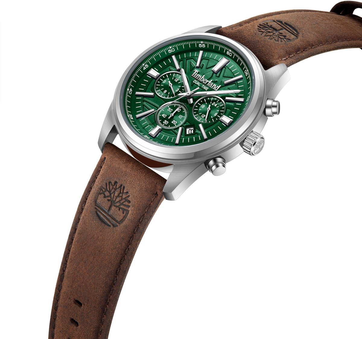 Dual time horloge Northbridge Green - Brown