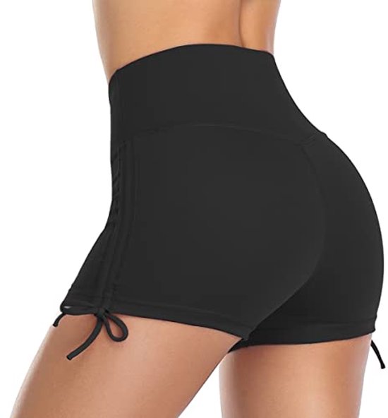 VUTRU Yoga Shorts Dames Hoge Taille Sport Korte Broek Tummy Control Hardloopshorts — afbeelding 2