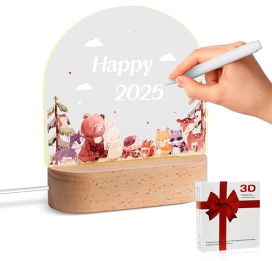 Gepersonaliseerde lamp voor meisjes, nachtlampje voor kinderen, nachtlampje van acryl, nachtlampje voor doop, cadeau voor kinderen, geboortecadeau, voor jongens en meisjes