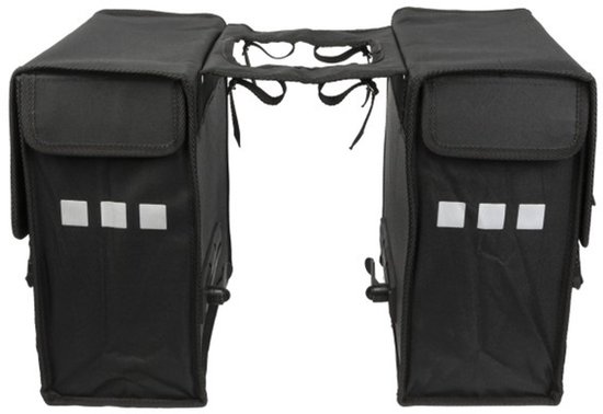 Willex Shopper - Dubbele Fietstas - 38liter- Zwart van Willex — afbeelding 4