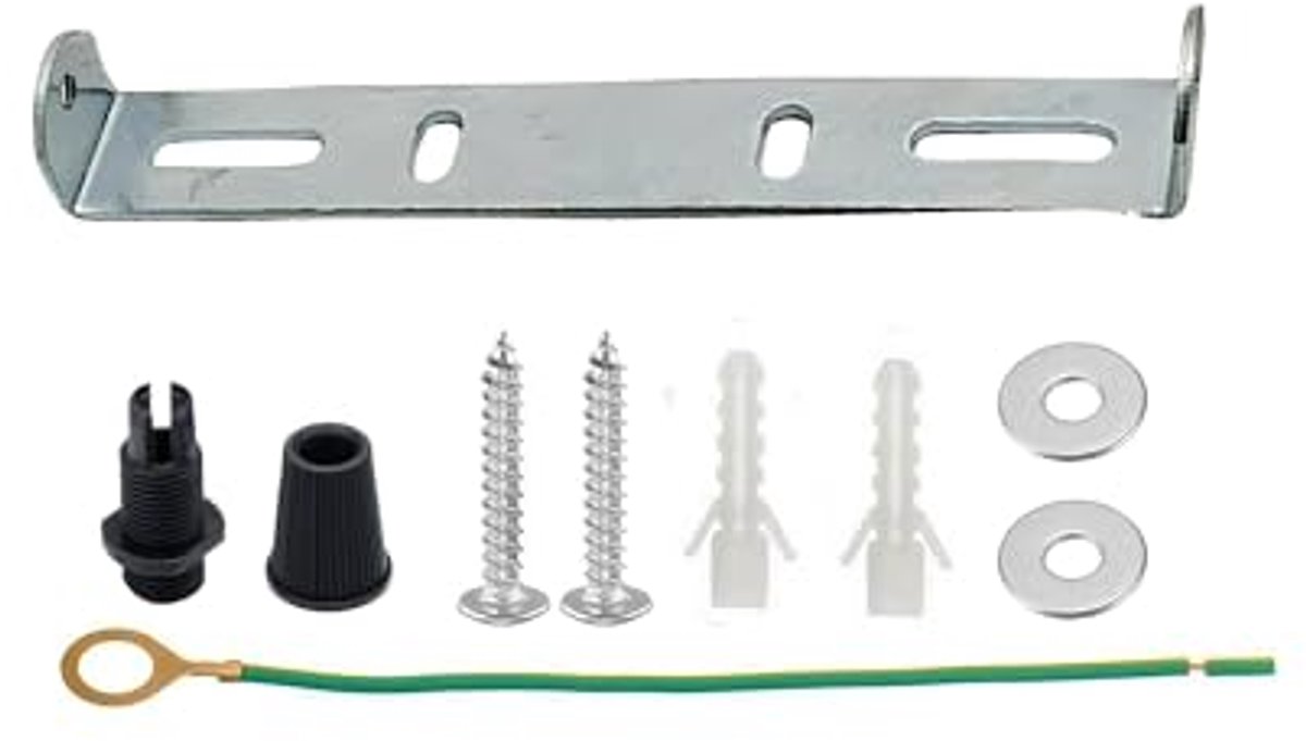 Verstelbare Plafondplaat voor Hanglamp - Montagebeugel met Accessoires voor Thuis en Kantoor