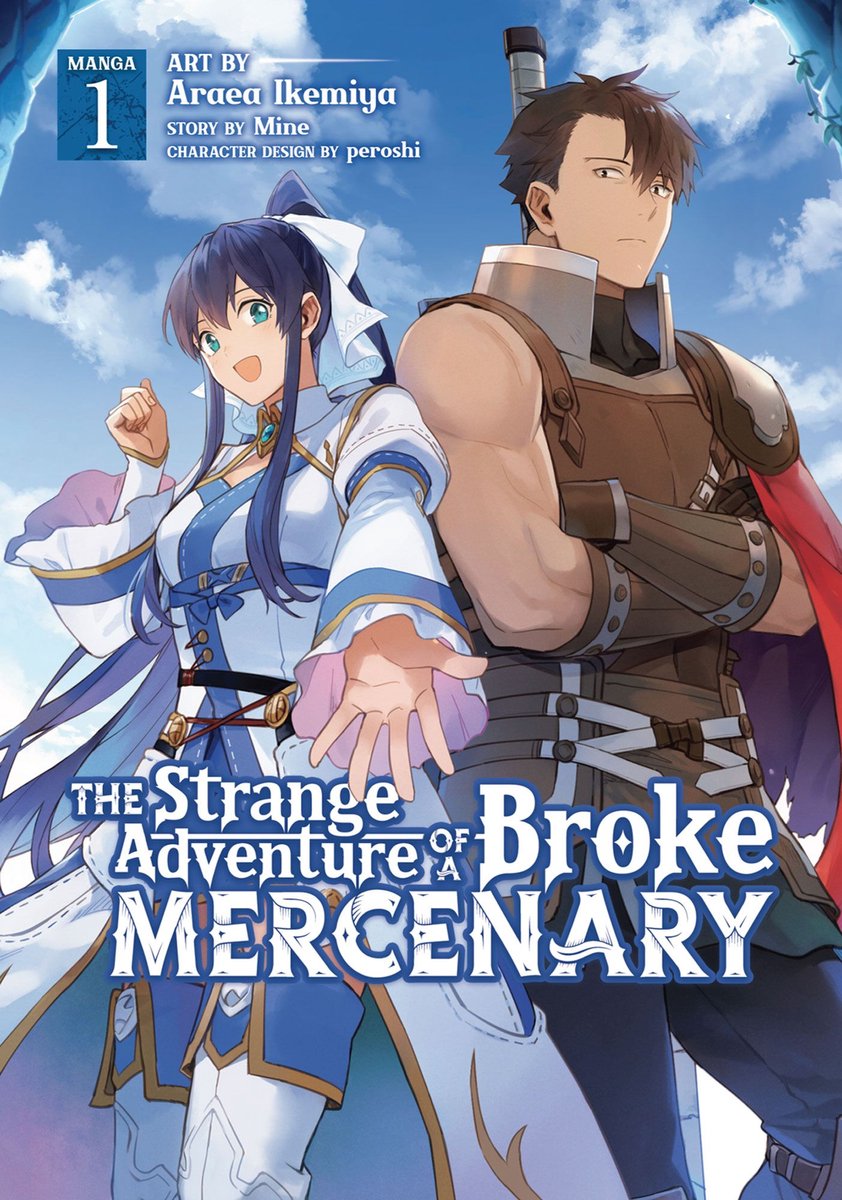 Omslag van The Strange Adventure of a Broke Mercenary (Manga) 1 - The Strange Adventure of a Broke Mercenary (Manga) Vol. 1