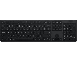 Lenovo 4Y41R64540 toetsenbord Thuis/Werk RF-draadloos + Bluetooth Amerikaans Engels Zwart