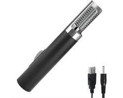 BlueTime® Vis Schraper - Draadloze Vis Schraper - Krachtige Schraper - Opladen via USB - Schubben Verwijderen - Zwart
