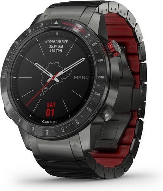 MARQ Driver Moderne tool smartwatch Titanium DLC bol