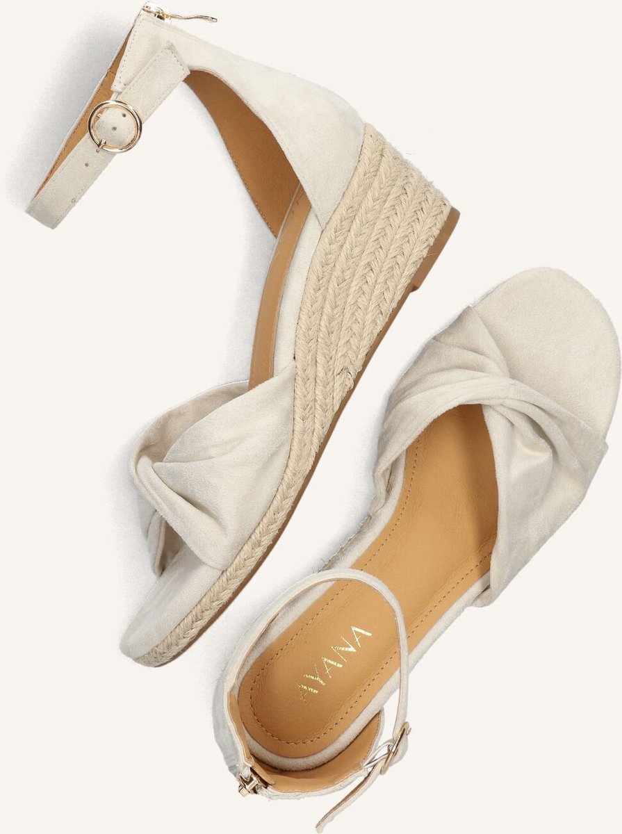 Omoda 0577-5 Espadrilles - Zomer Schoenen - Dames - Beige - Maat 37