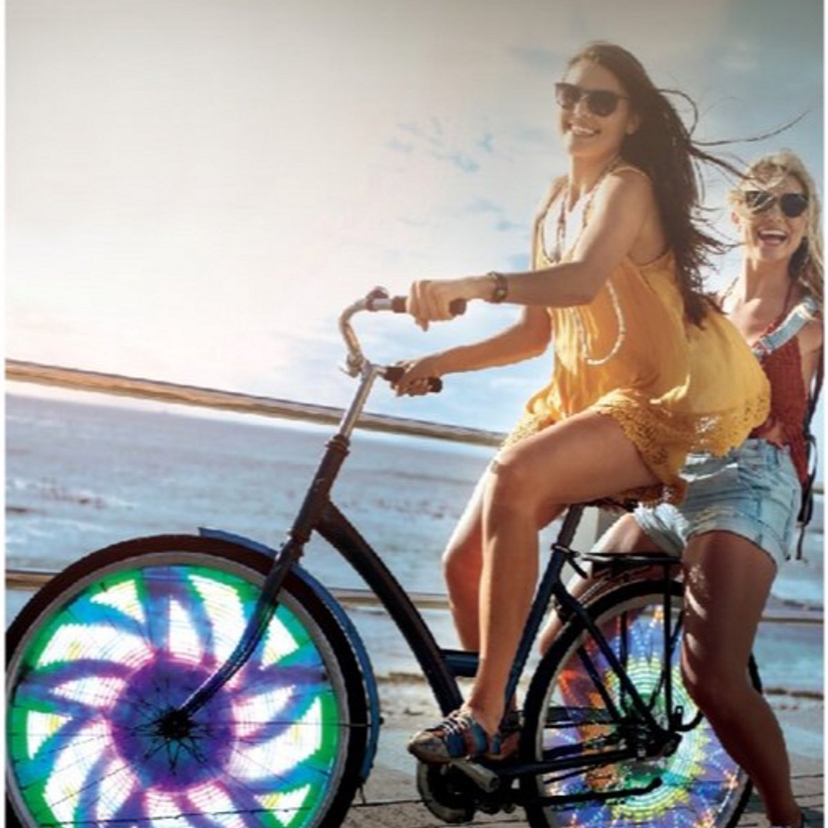 4 X LED Lumière Roue Vélo, Lumière LED étanche Velo Roue Avec 3 Modes De Clignotement Lampe Led Roue Velo Pour Velo Adulte Et Enfant Rouge 98393027