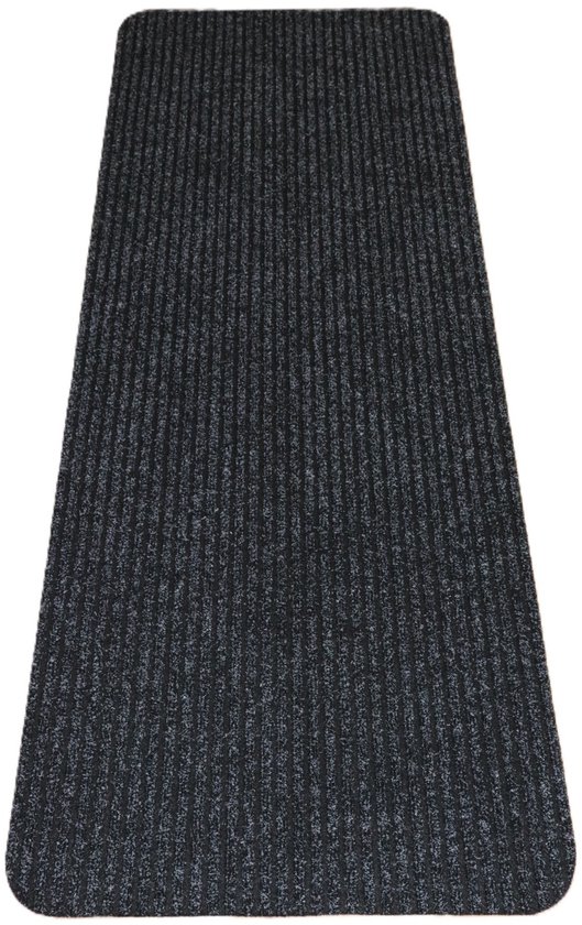 Tapis de cuisine - Tapis de couloir - Heavy Duty - noir - anthracite - 60x160cm - antidérapant