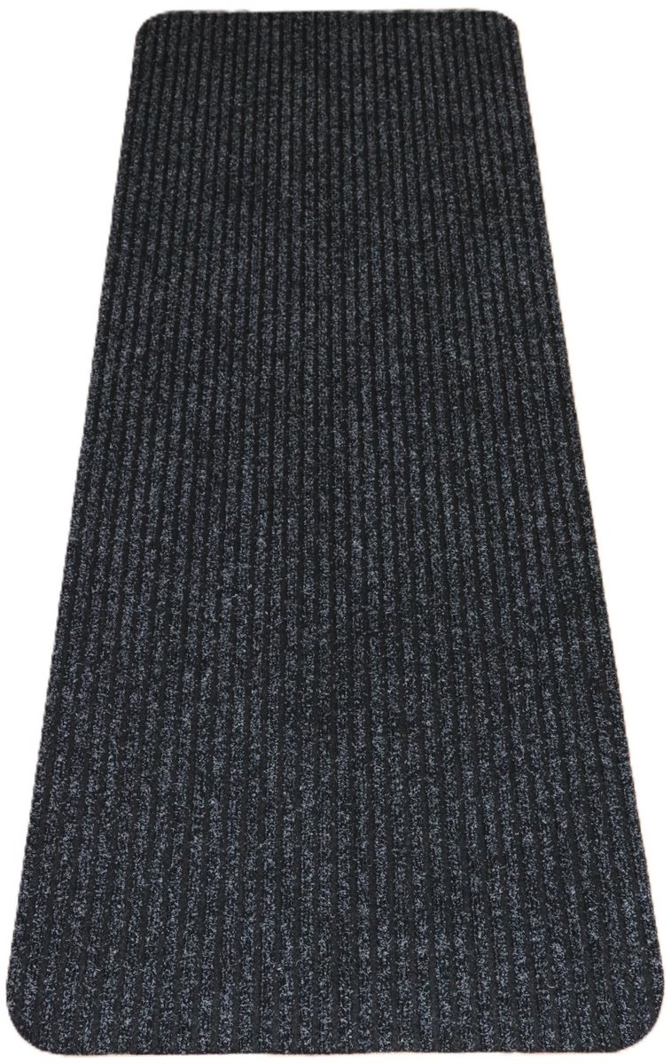 PRIMA - Heavy Duty - Keukenmat - loper - zwart - antraciet - 60x160cm - antislip