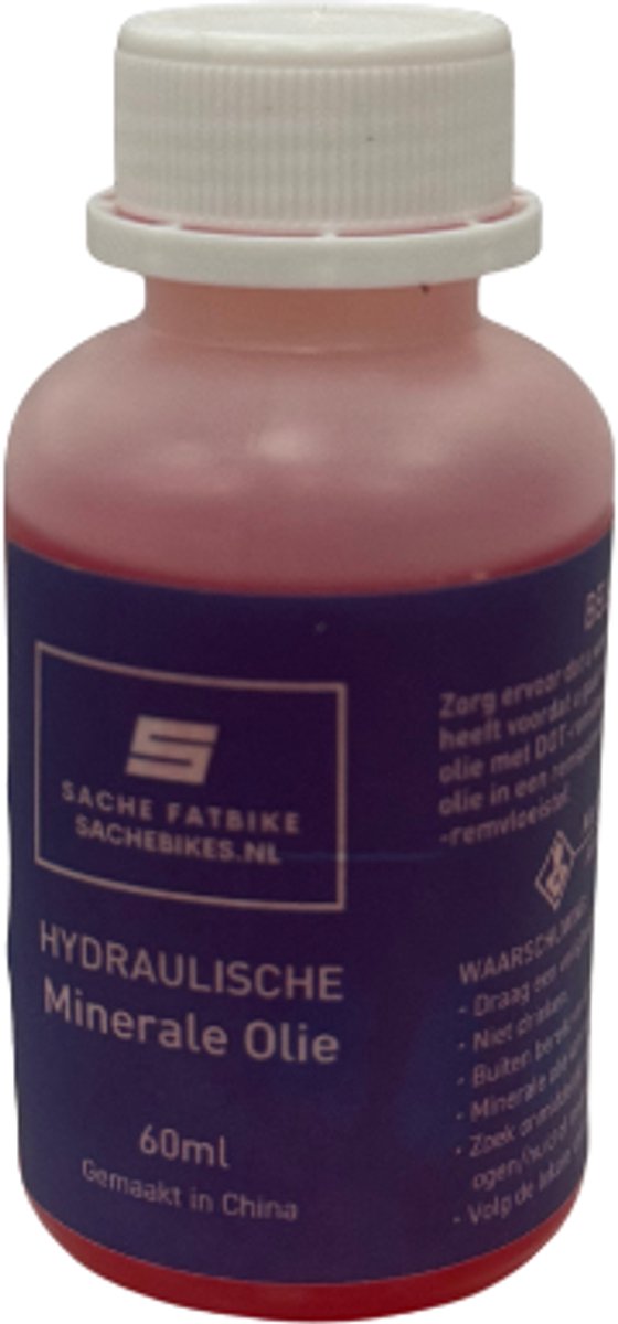 Minerale olie Fatbike 60ml - Hydraulic Brake oil - Hydraulische remmen - izoom - logan enz. - - Ebike — afbeelding 2