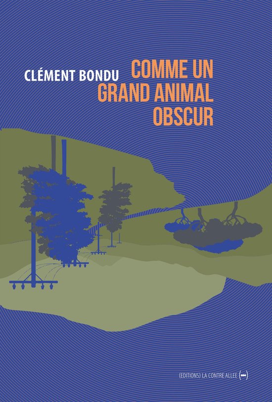 Comme un grand animal obscur - cover