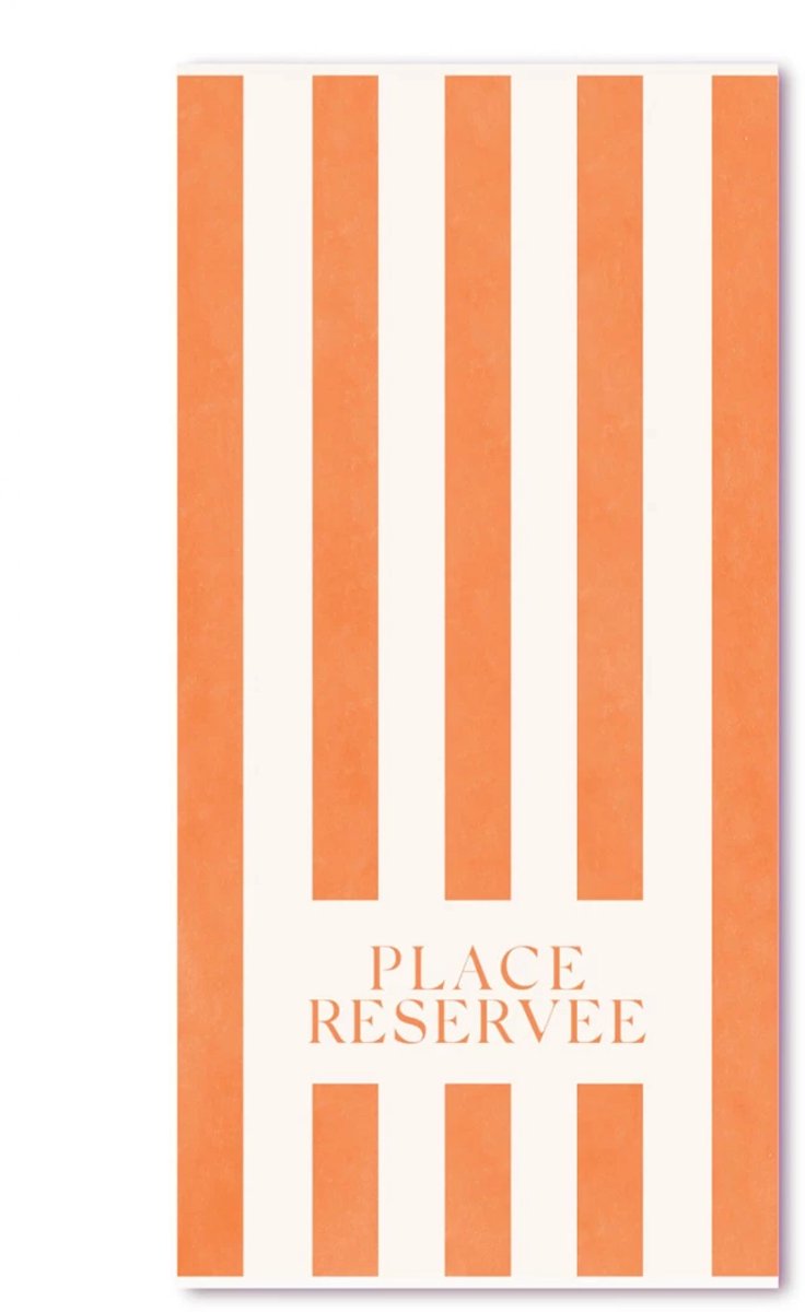 Place Réservée Classic beach towel 100x200cm peach