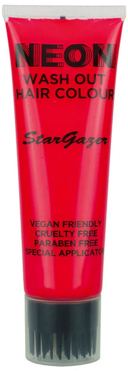 Stargazer | Neon Hair colour Red - Wash-Out - 50ml - Vegan