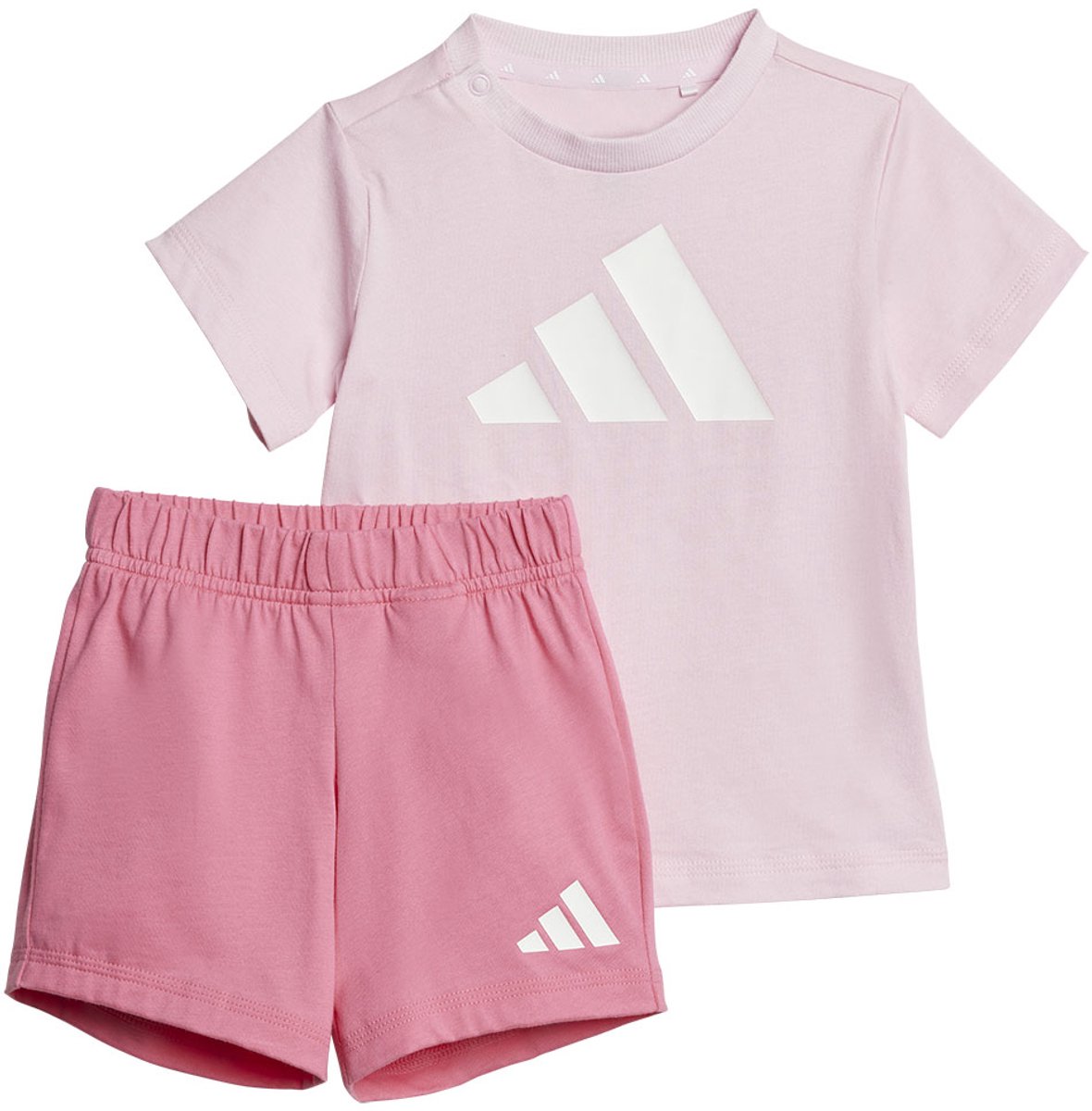 Adidas Essentials Tee Set 6-9 Months Jongens Meisjes Roze