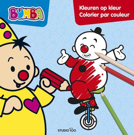 Bumba - Kleurboek - Kleuren op kleur