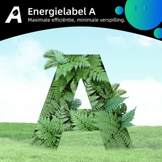 CHiQ CW07123863AX - Wasmachine - 7 KG - Space Pro - 16 programma's - AI Smart - Stoomwassen & Quick Wash - 12 jaar garantie op motor - Energieklasse A - 2025 Nieuw